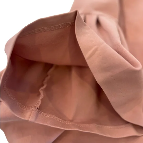 OXFORD SUNDAY Faux Suede Bell 3/4
Sleeve Blouse Size Large Dusty Light Pink - Picture 7 of 11